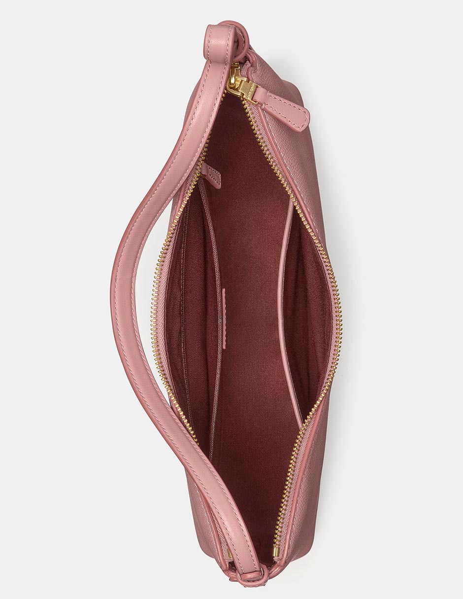 Bolsa hobo Loop de cuero para mujer 2