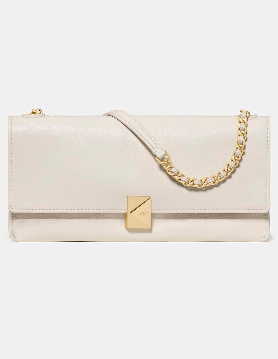 Bolsa clutch Deco de cuero para mujer