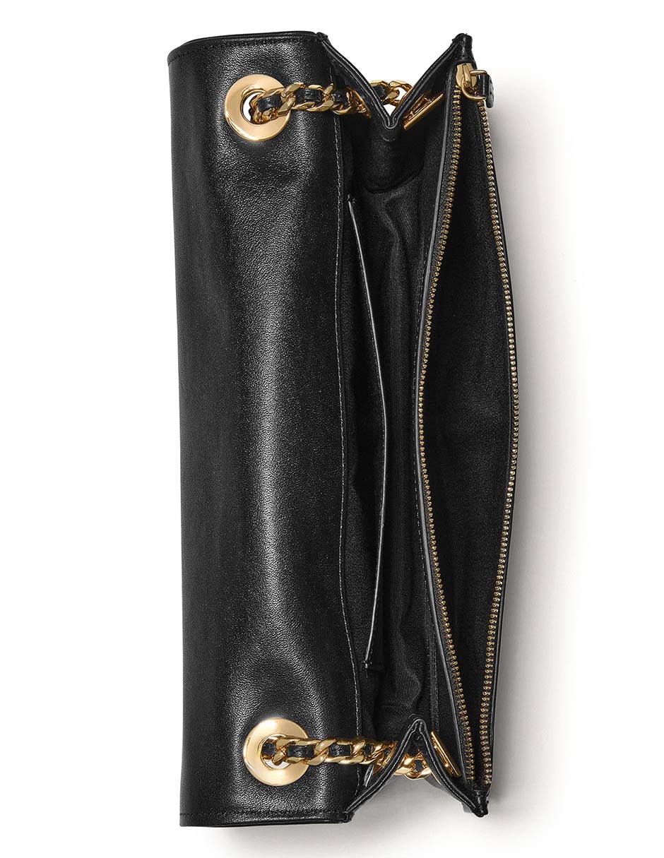 BOLSA FW25 CUERO, UNITALLA, NEGRO
