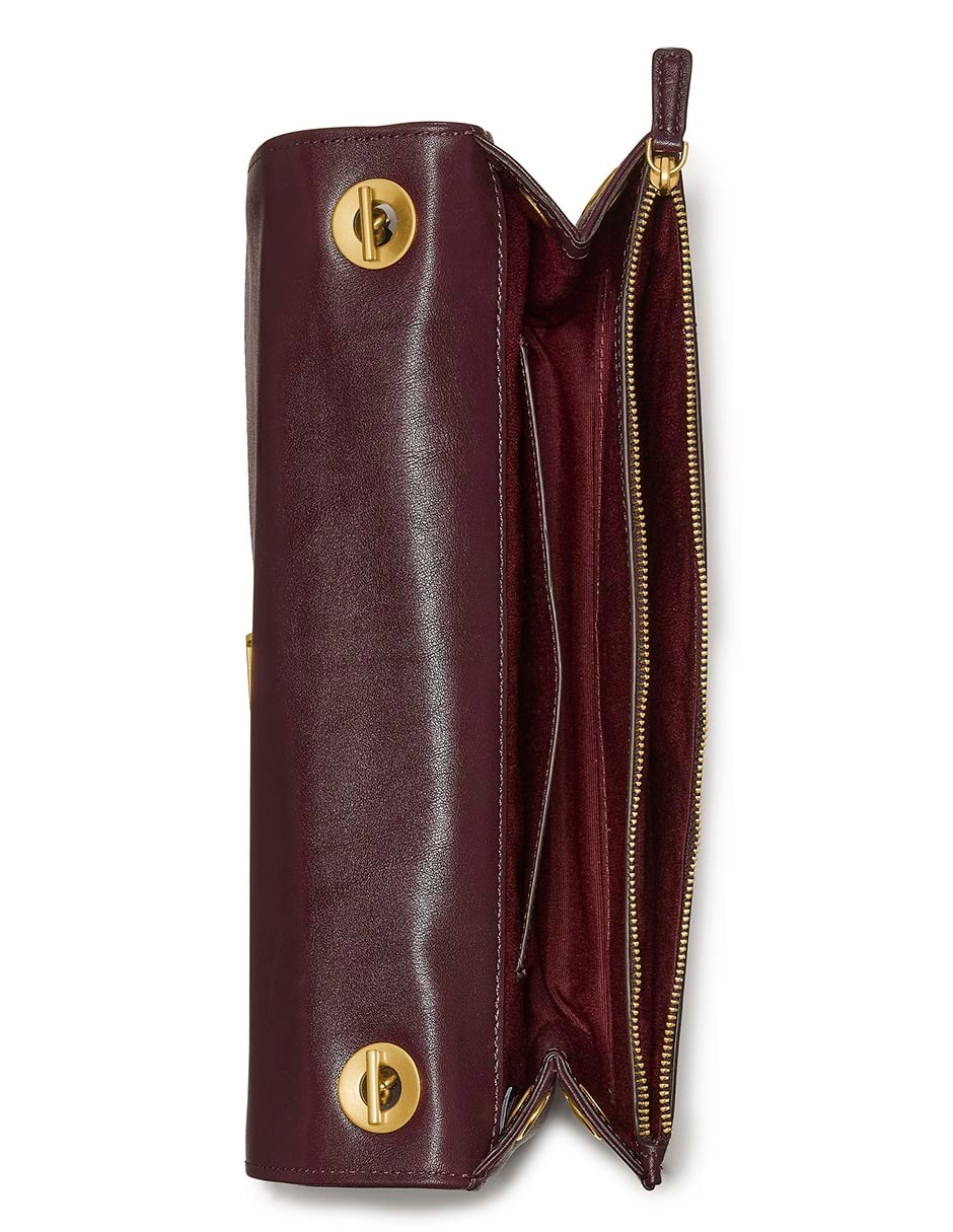 Bolsa clutch Deco de cuero para mujer 3