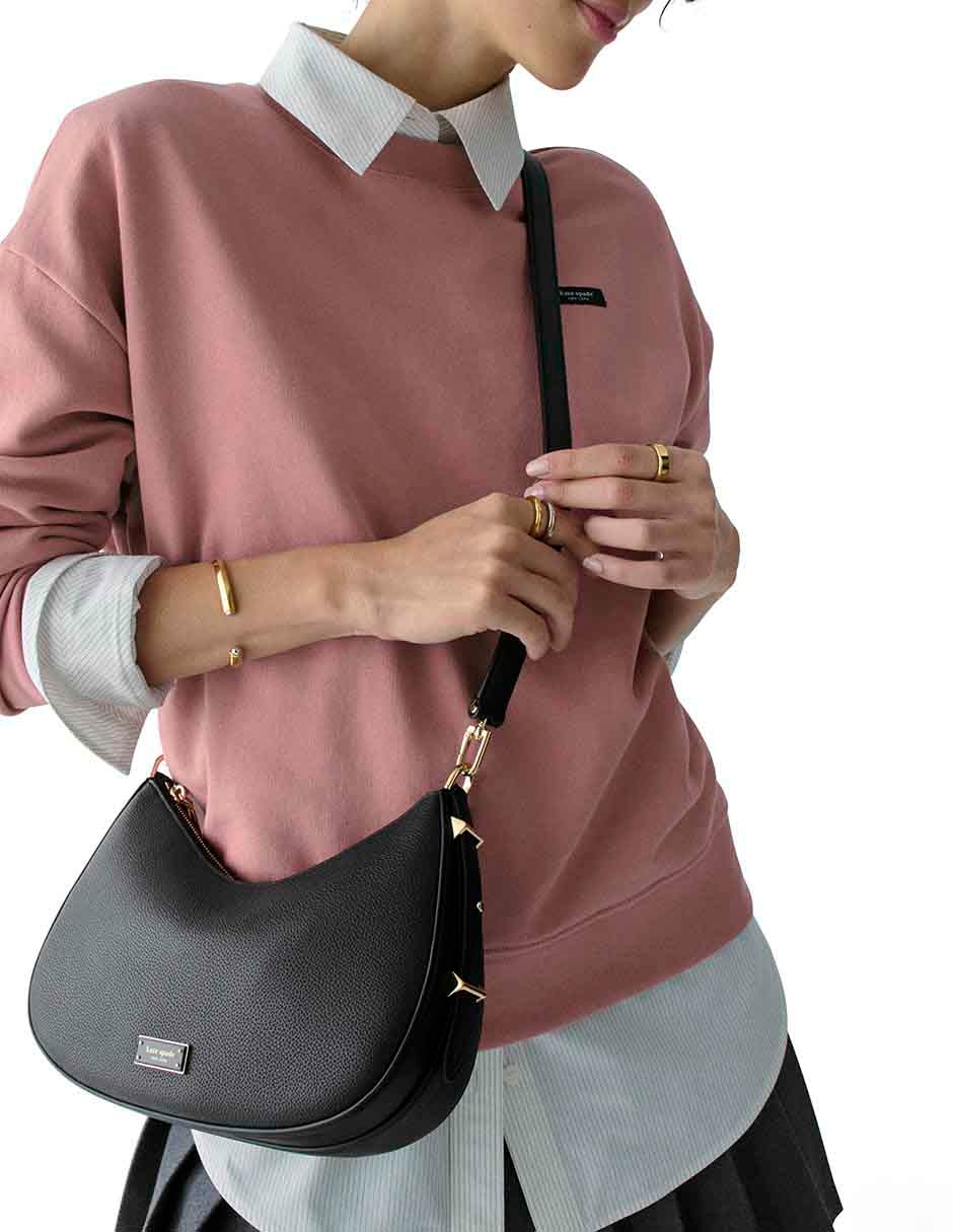 Bolsa hobo de cuero para mujer 4