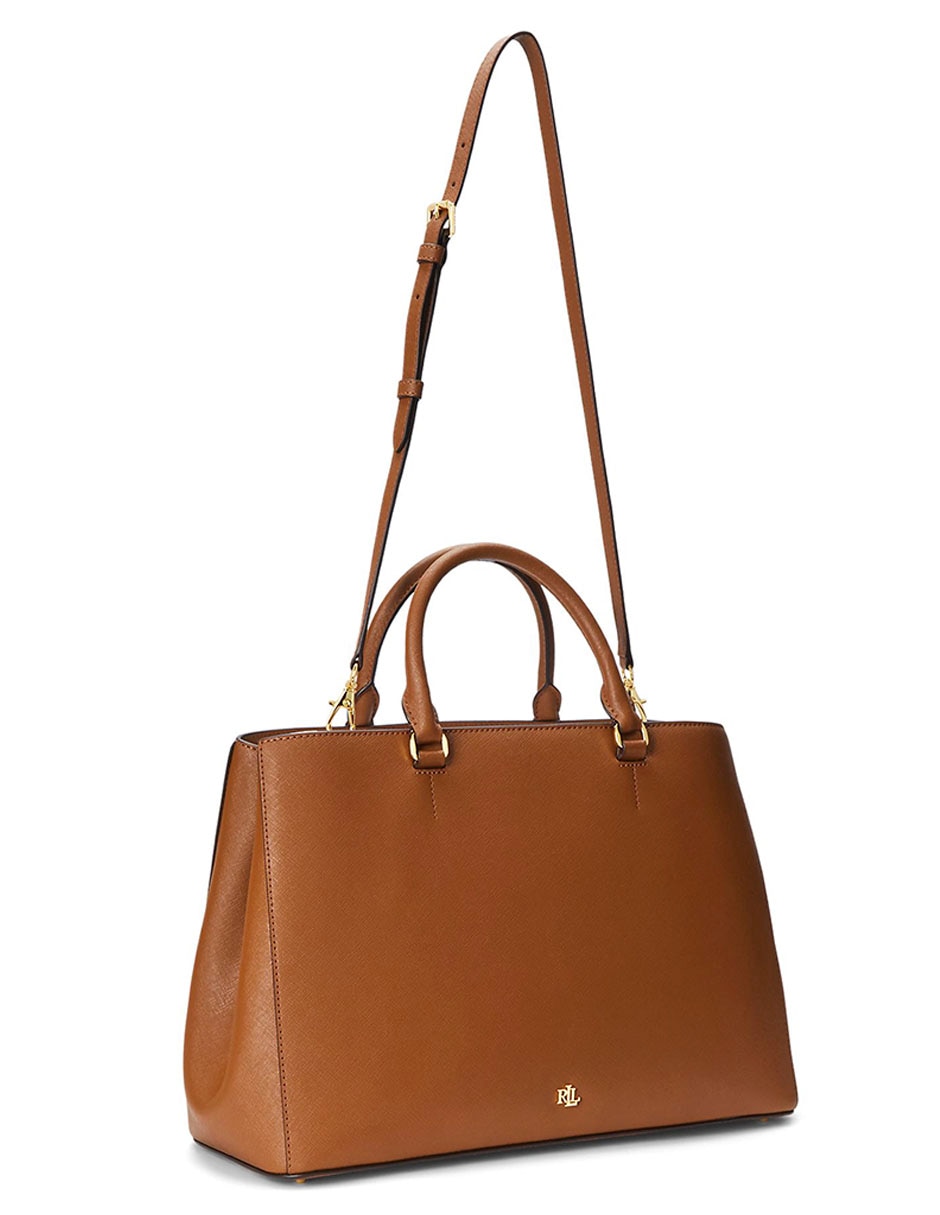 Bolsa satchel de piel para mujer 3