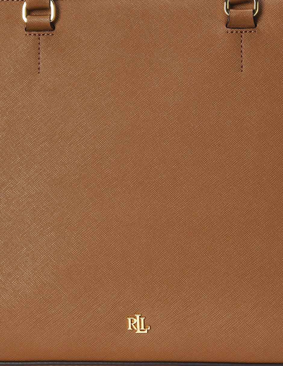 Bolsa satchel de piel para mujer 5