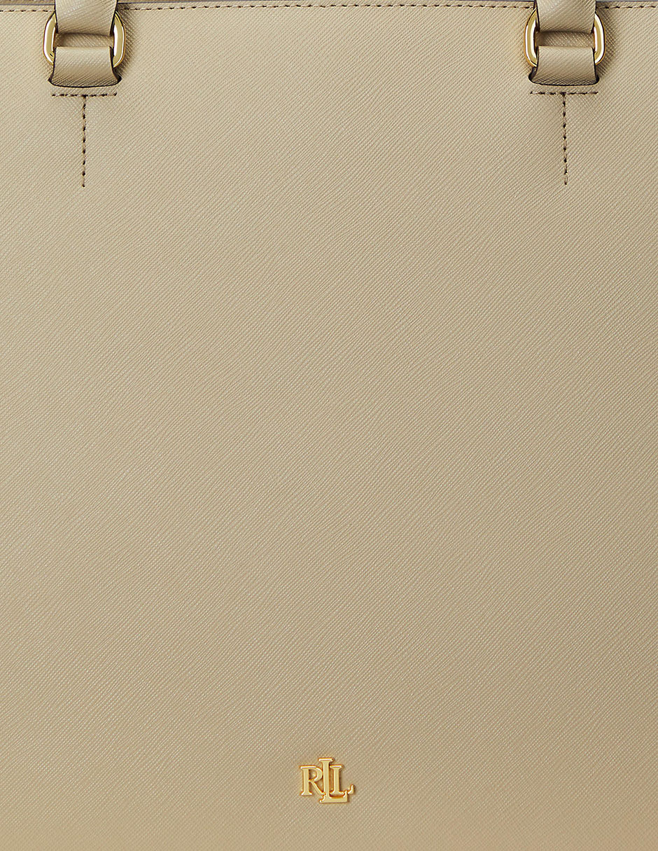 Bolsa satchel Lauren Ralph Lauren de piel para mujer