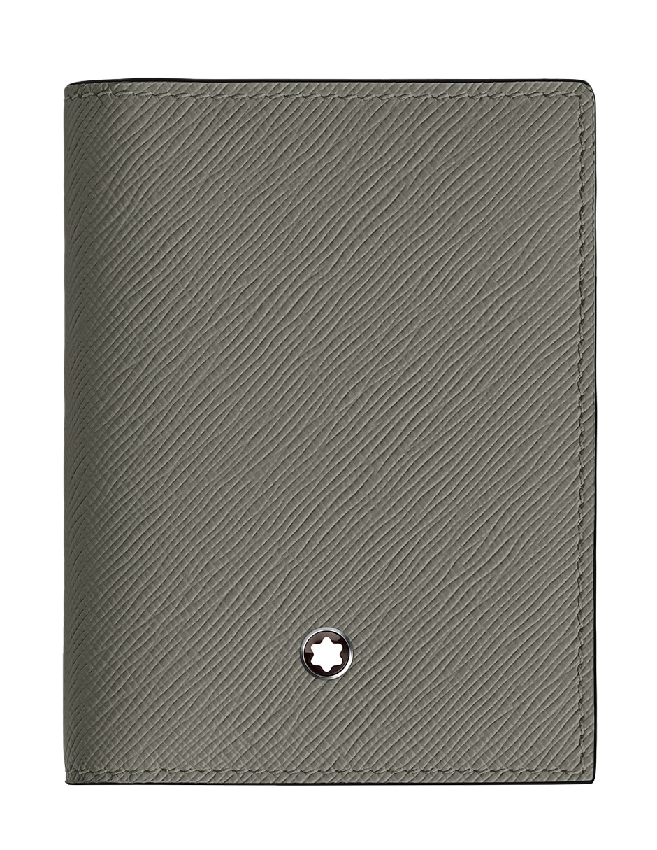 Tarjetero de piel Sartorial para hombre