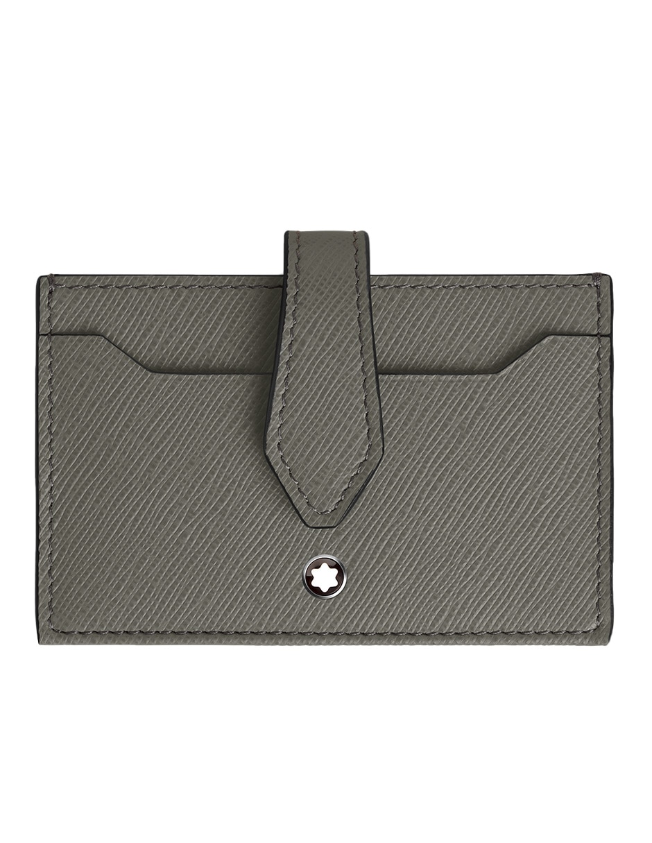 Tarjetero de piel Sartorial para mujer