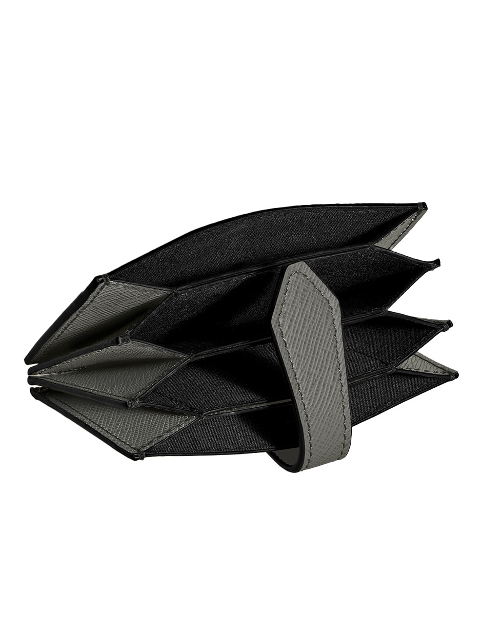 Tarjetero de piel Sartorial para mujer 2