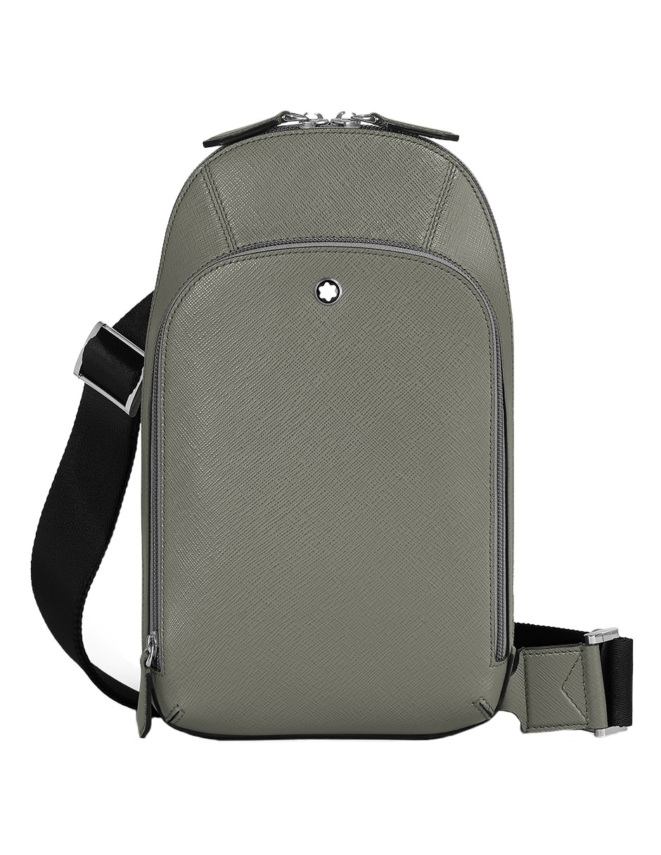 Bolsa bandolera Montblanc Sling Sartorial de piel para hombre