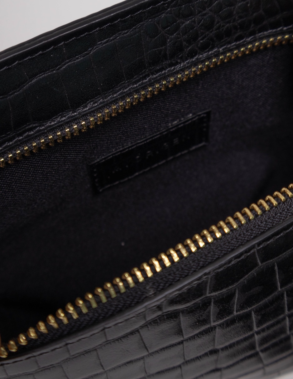 Bolsa wristlet Mantis Hand de piel para mujer 2