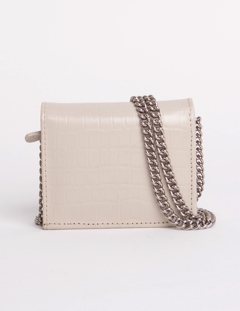 CROSSBODY PIEL BOVINO, BEIGE