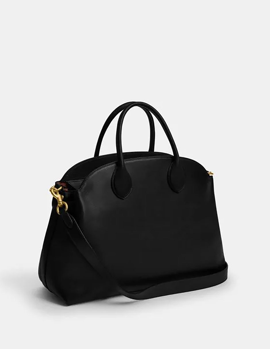 Bolsa bowler Soft Empire de piel para mujer 2
