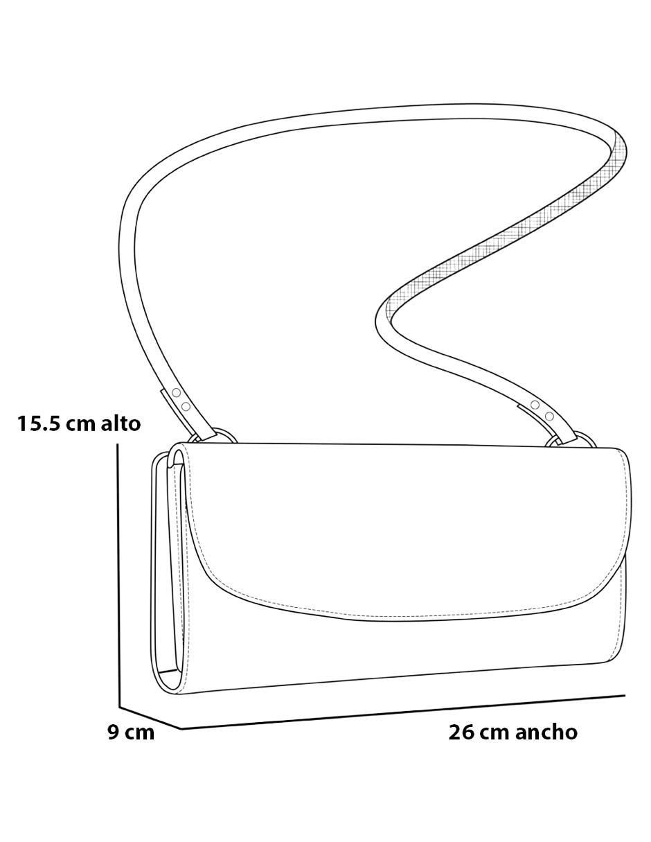 Bolsa crossbody de piel para mujer 5