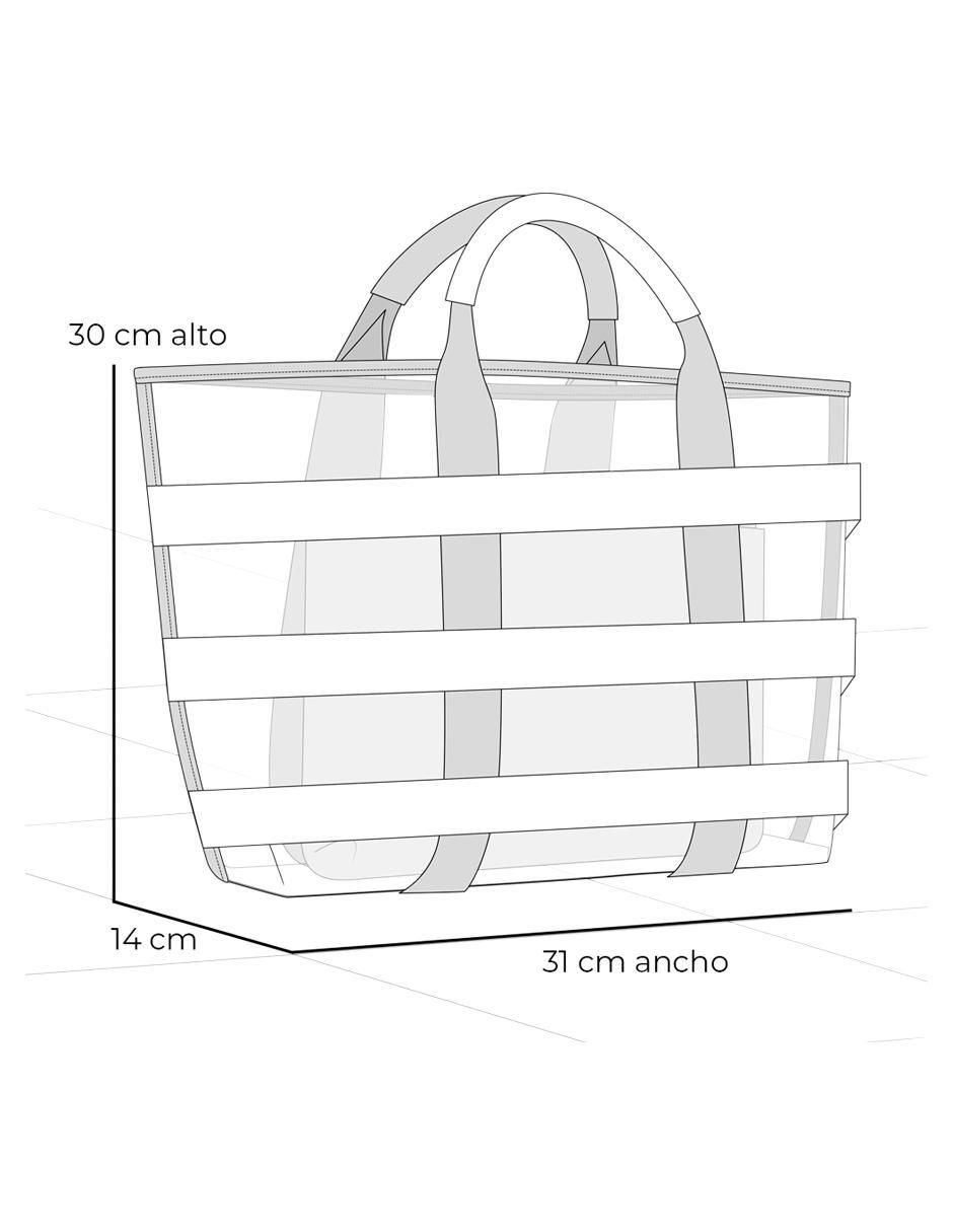Bolsa shopper para mujer 5