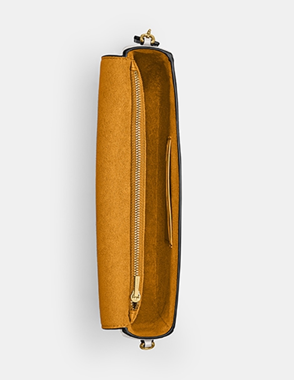 Bolsa flap Refined Calf de piel para mujer 4