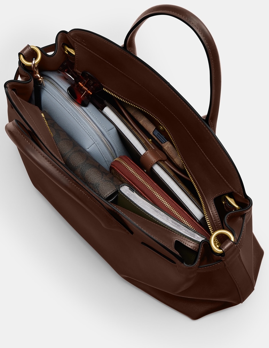 Bolsa carry all Soft Empire de piel para mujer 4