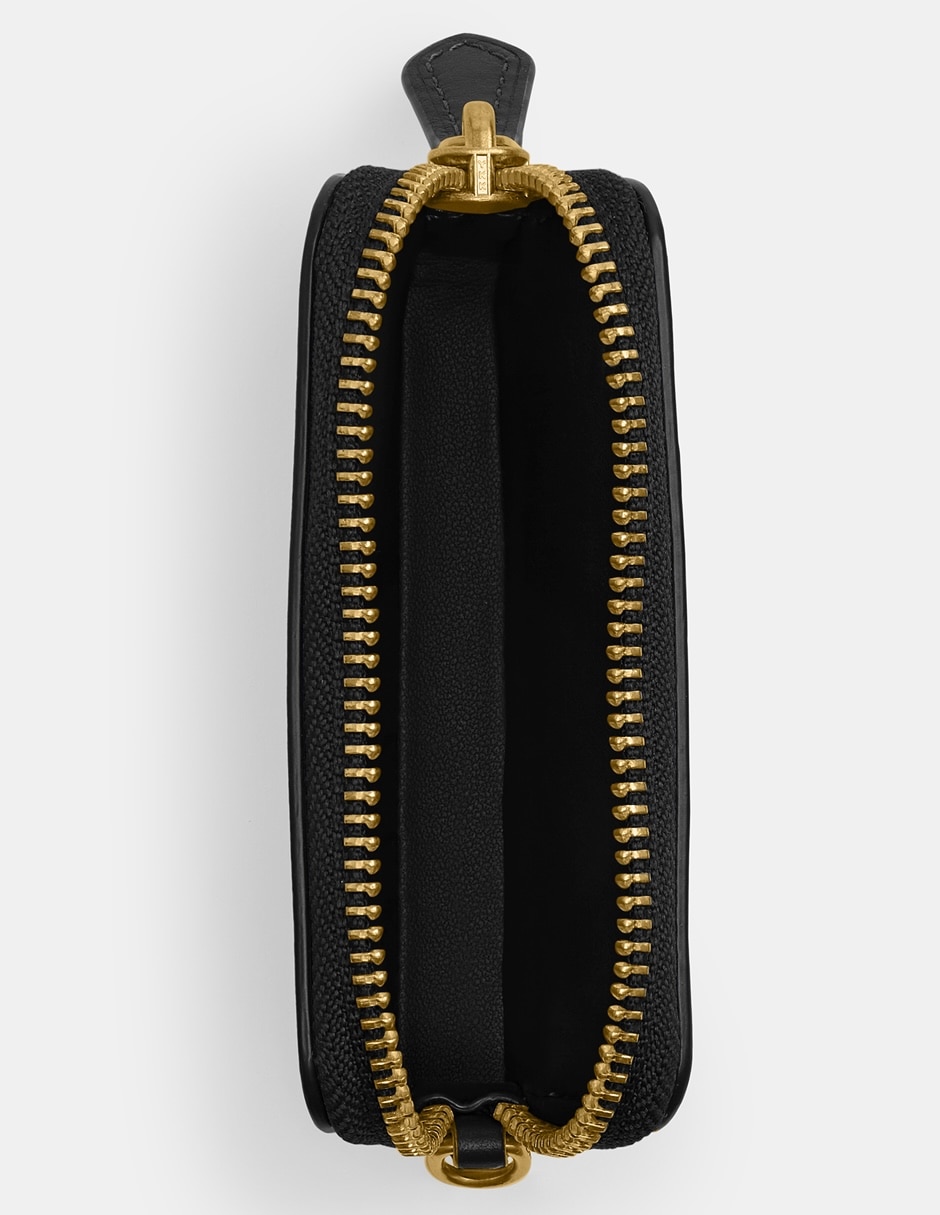 Tarjetero de piel Essential Chain para mujer 2