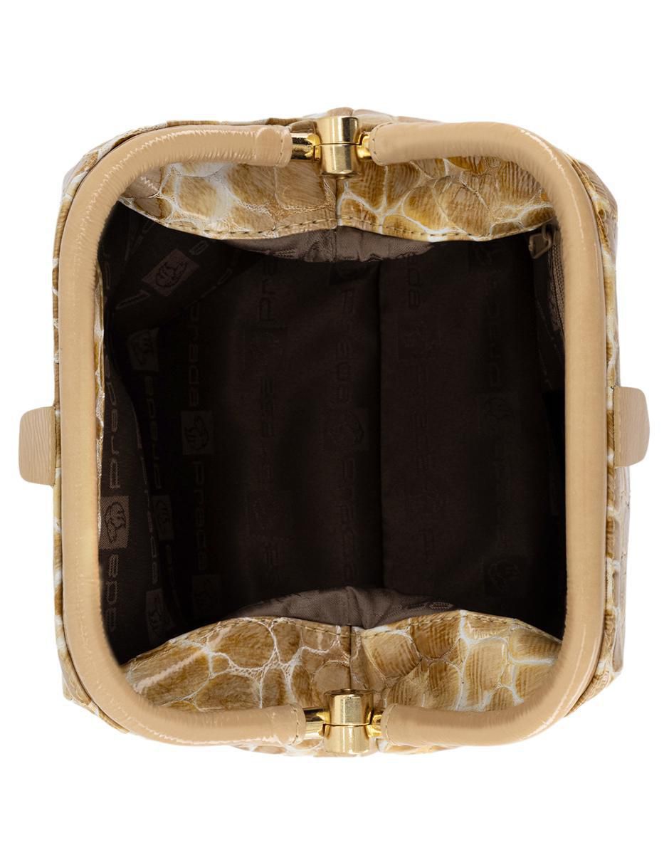 "bolsa" bowler prada sin familia o colección no aplica "de" charol "para" (si aplica) mujer
