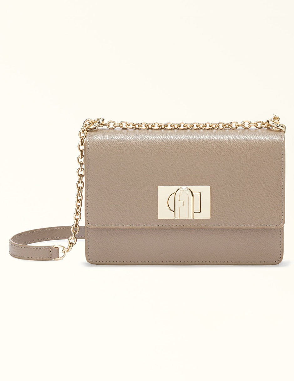 Bolsa crossbody de piel para mujer
