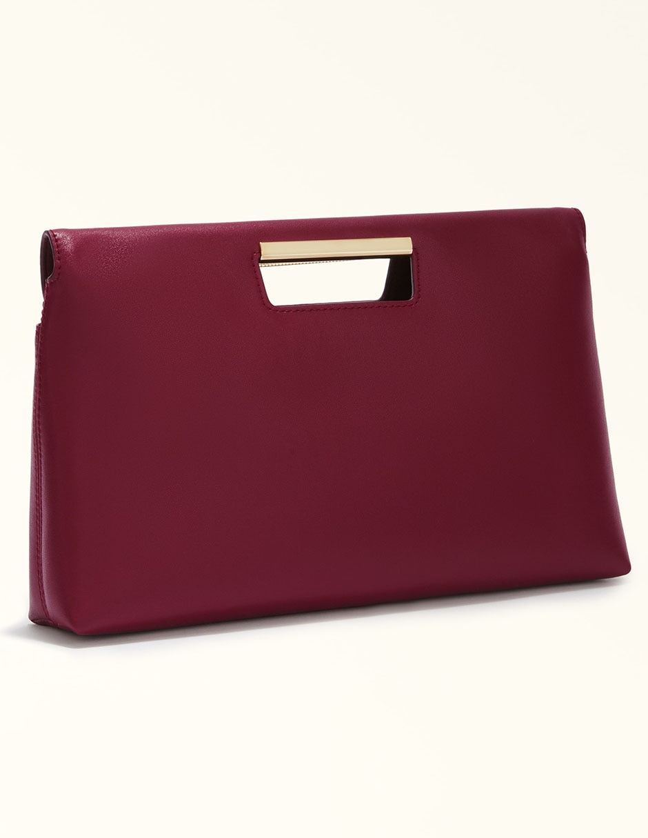 Bolsa clutch de piel para mujer 2
