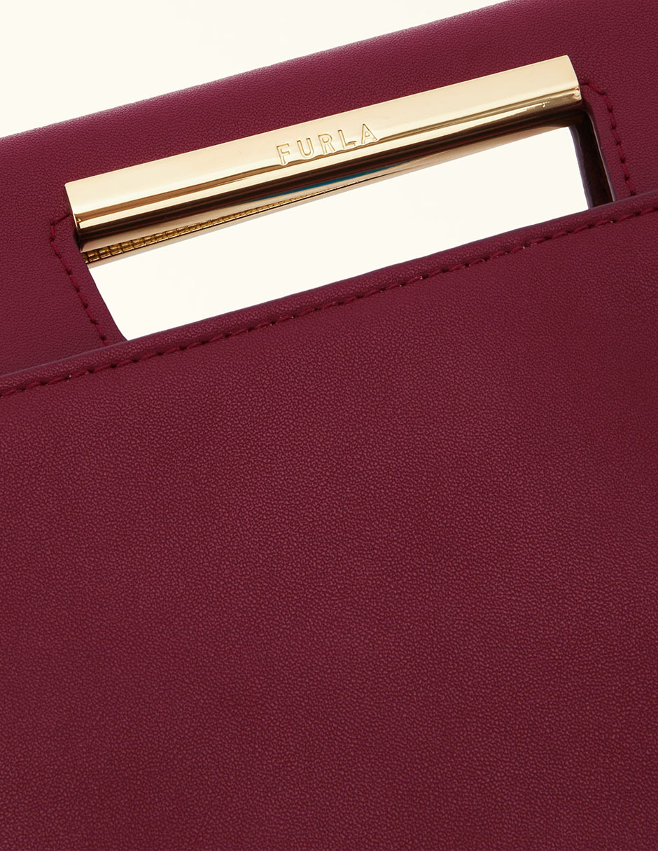 Bolsa clutch de piel para mujer 4