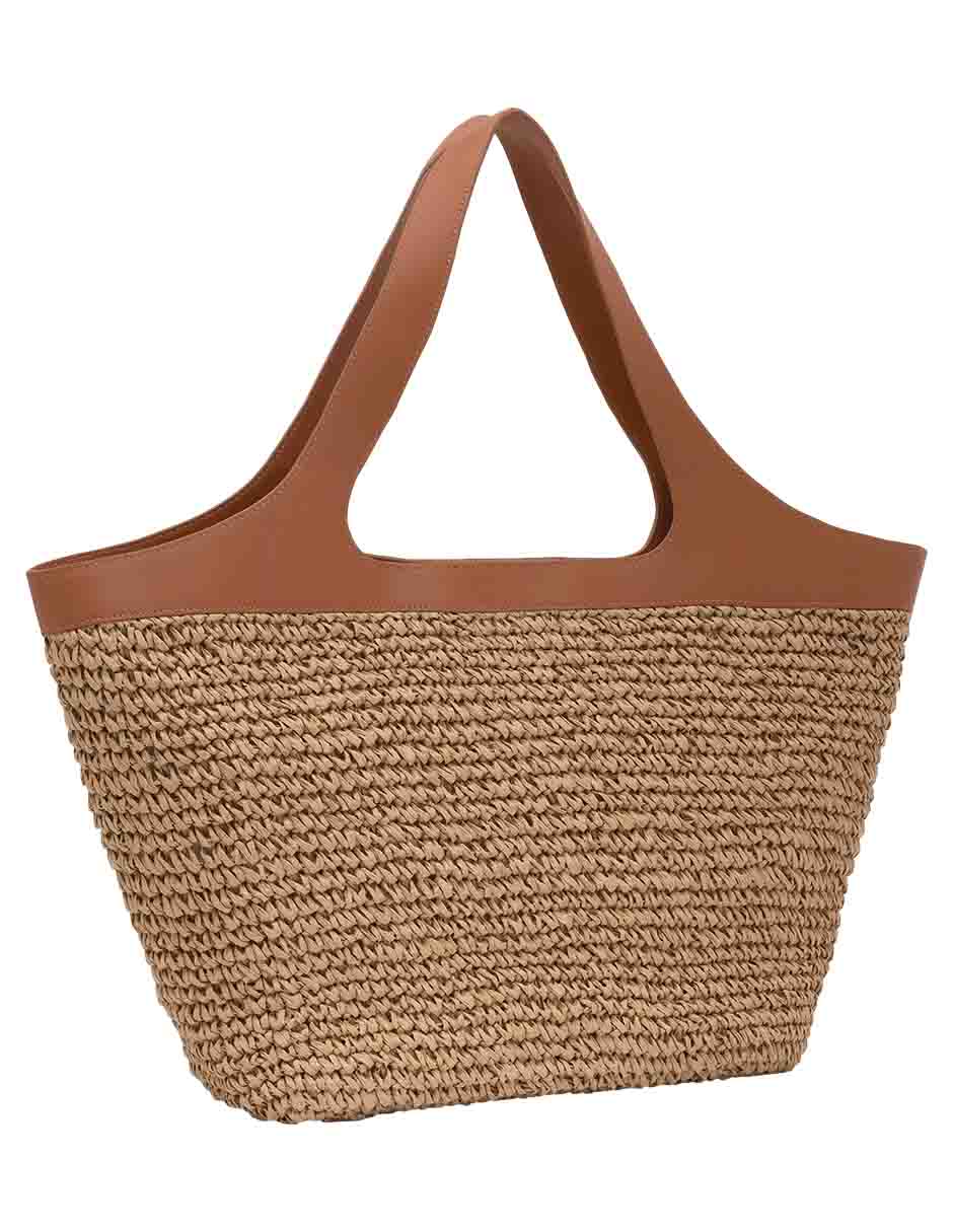Bolsa tote Lirio Rafia para mujer 2