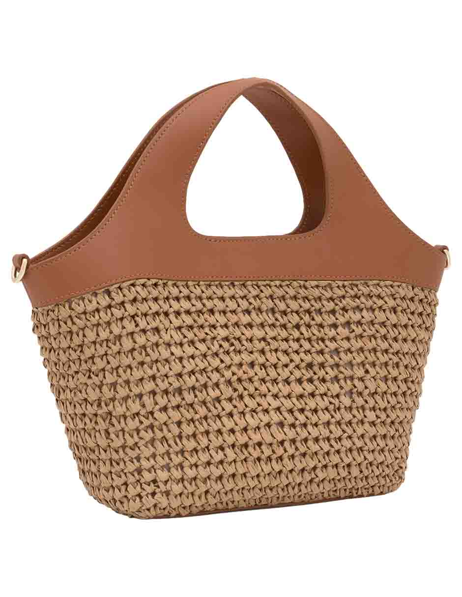 Bolsa tote Lirio Rafia para mujer