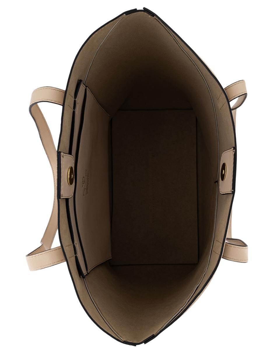 Bolsa shopper de piel para mujer 4