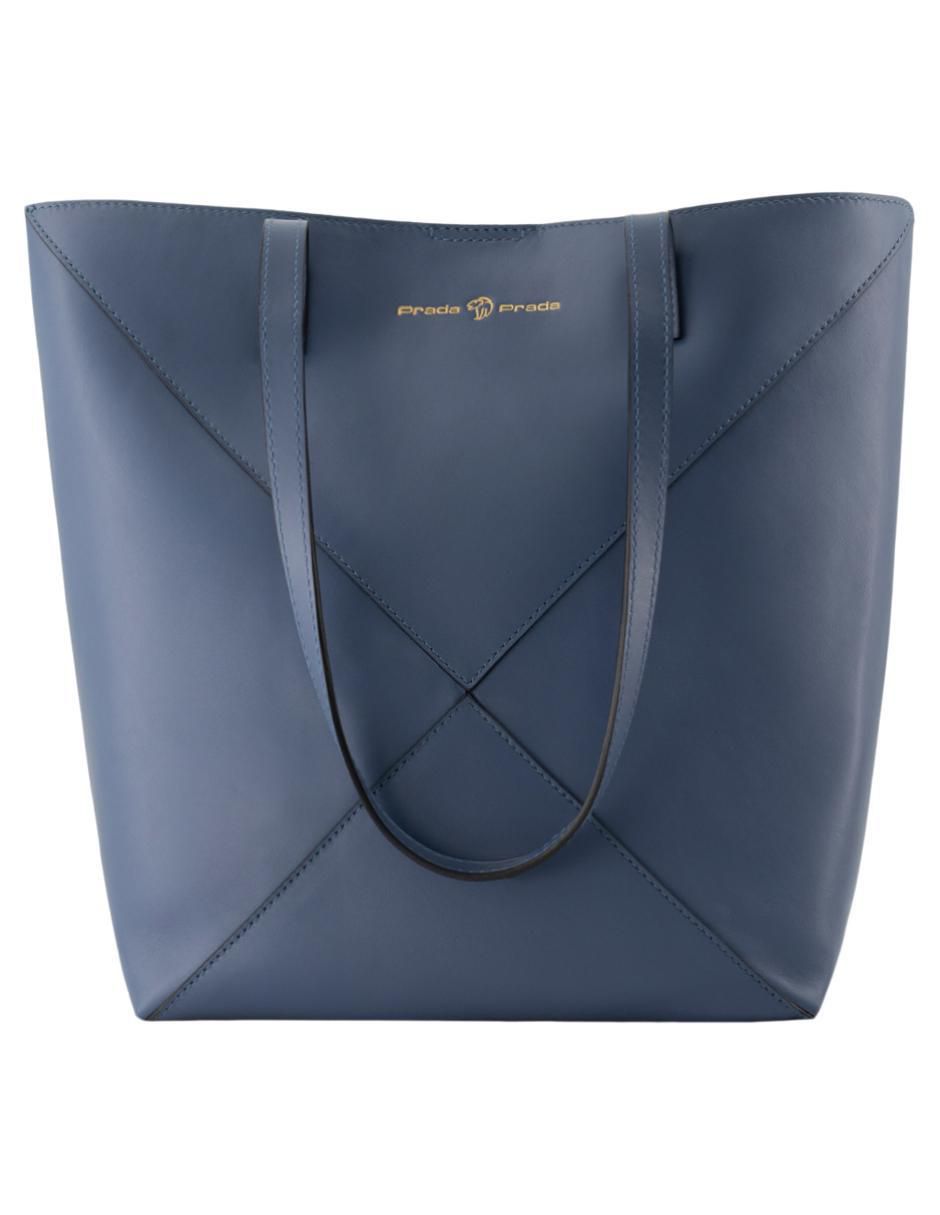 Bolsa shopper de piel para mujer