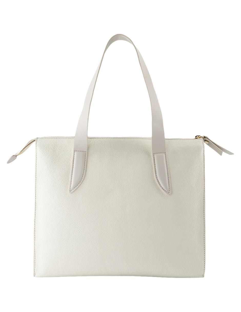 Bolsa shopper de piel para mujer 2