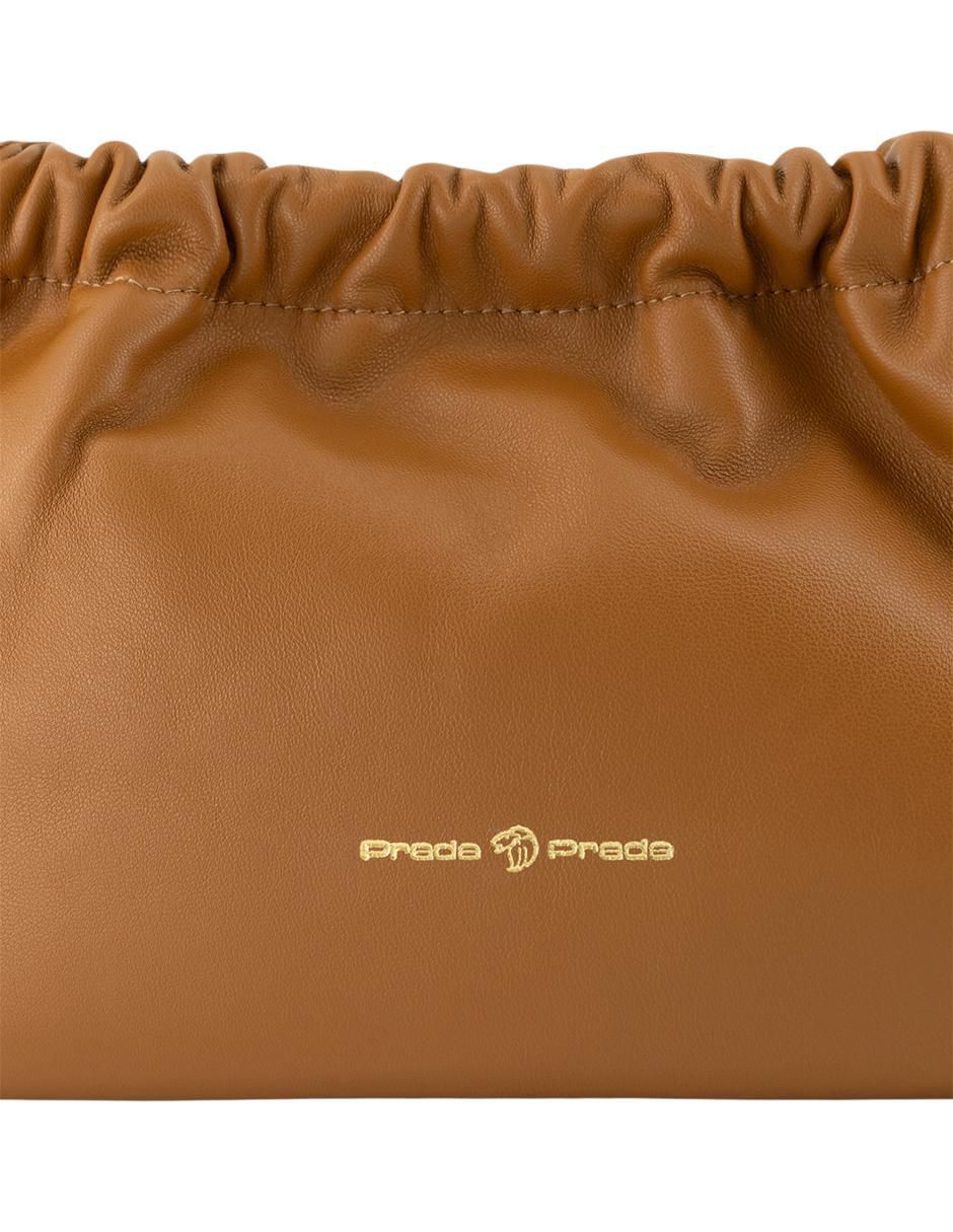 Bolsa bucket de piel para mujer 3