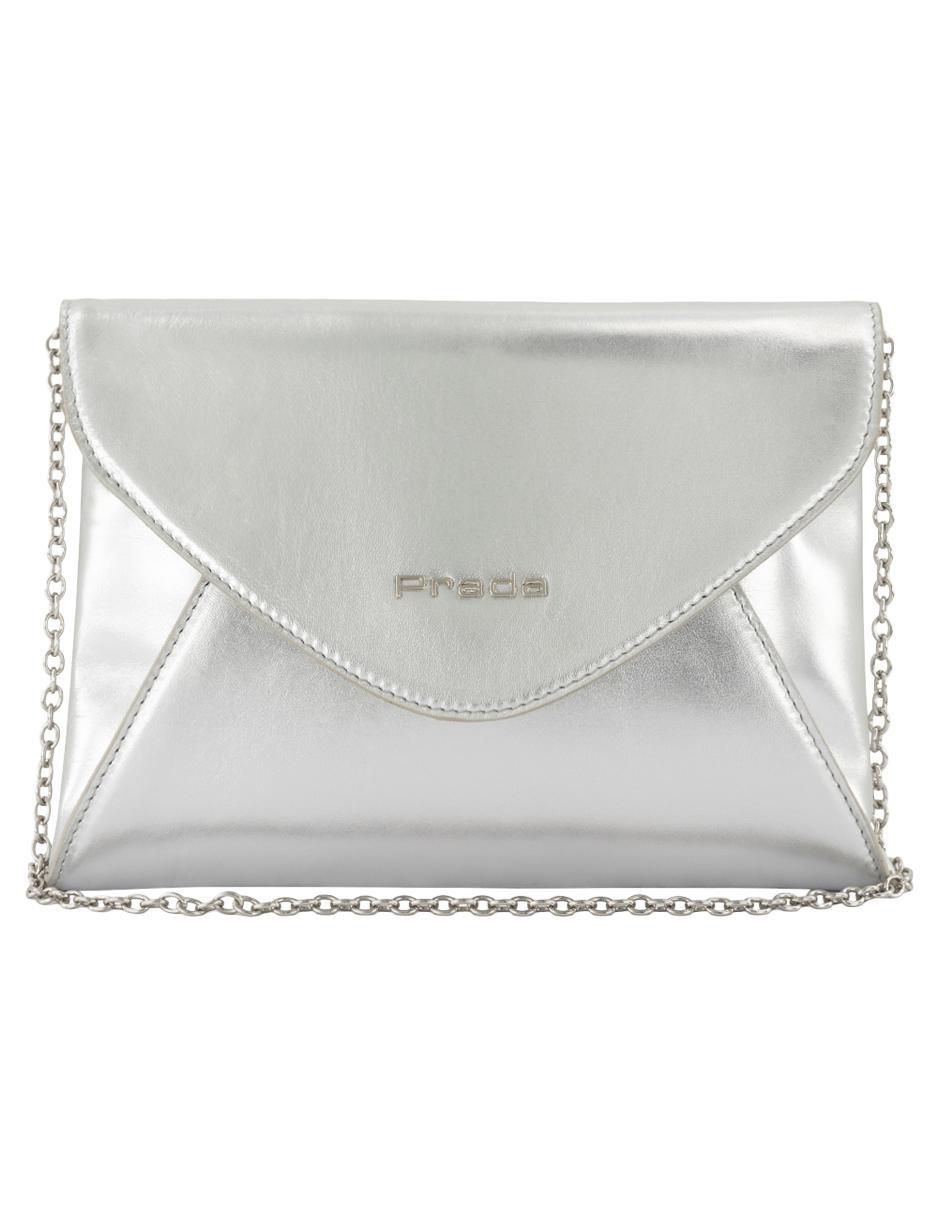 Bolsa clutch de piel para mujer 1