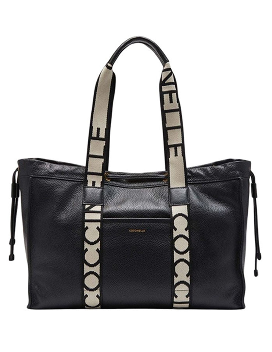 Bolsa shoulder Coccinelle 2 Day Signature de piel para mujer