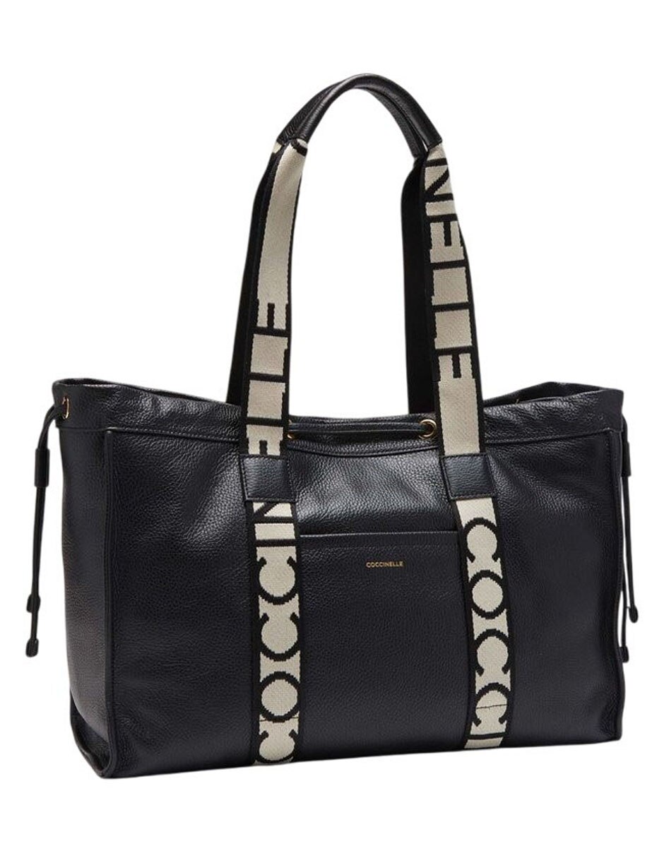 Bolsa shoulder Coccinelle 2 Day Signature de piel para mujer 2