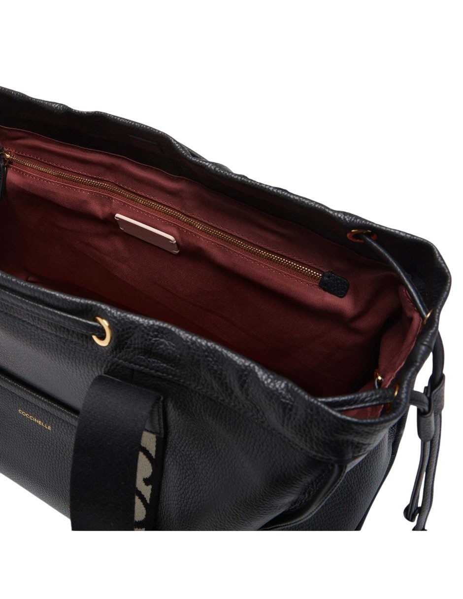 Bolsa shoulder Coccinelle 2 Day Signature de piel para mujer 3