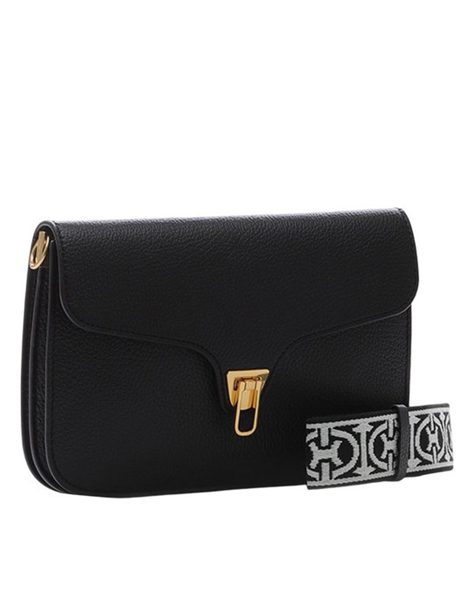 Bolsa crossbody Beat Soft Ribb de piel para mujer 2