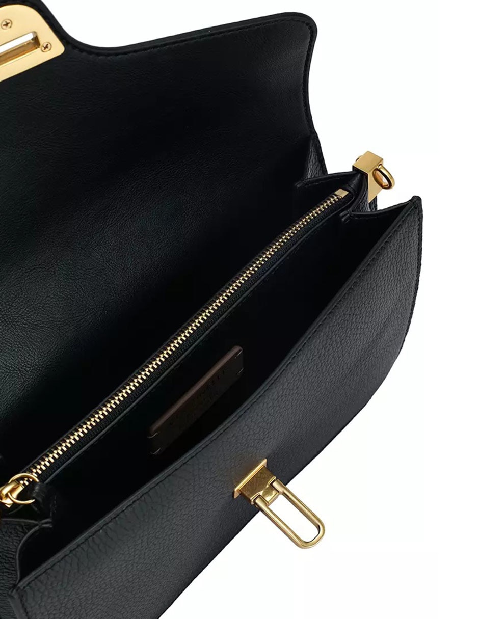 Bolsa crossbody Beat Soft Ribb de piel para mujer 5