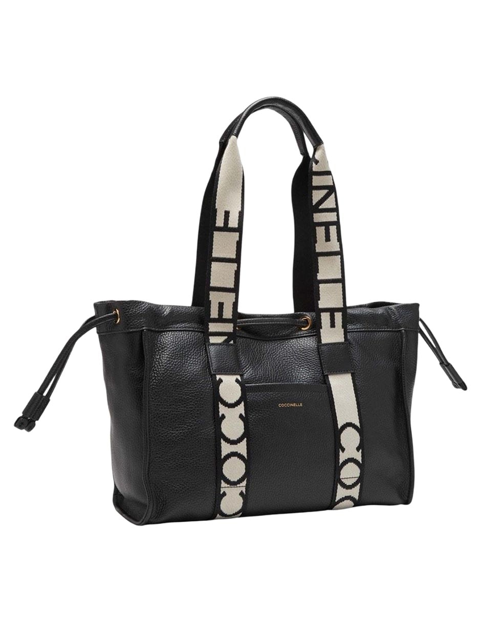 Bolsa shoulder Coccinelle 2 Day Signature de piel para mujer 2