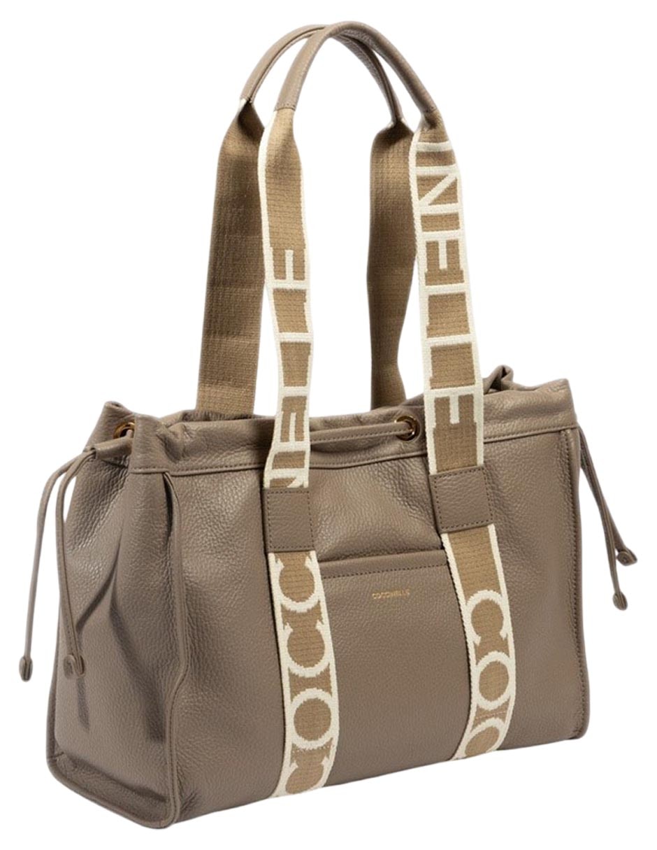 Bolsa shoulder Coccinelle 2 Day Signature de piel para mujer 3