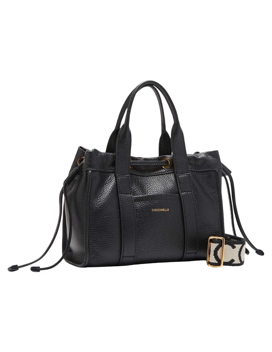 Bolsa shoulder Coccinelle 2 Day Signature de piel para mujer 3