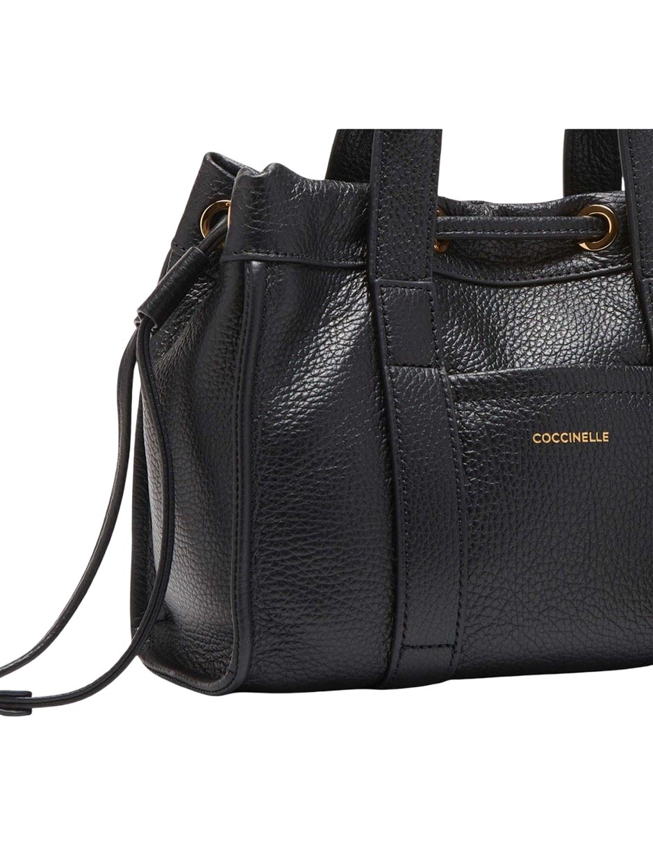 Bolsa shoulder Coccinelle 2 Day Signature de piel para mujer 5