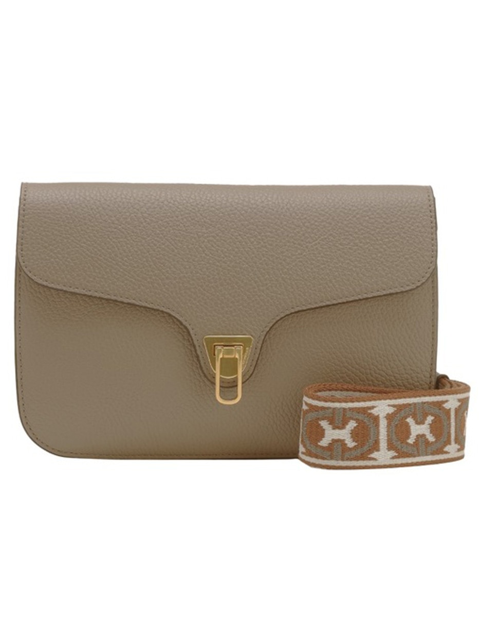 Bolsa crossbody Beat Soft Ribb de piel para mujer Bolsa crossbody Beat Soft Ribb de piel para mujer