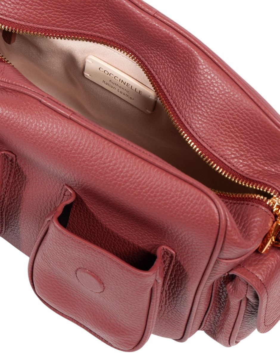 Bolsa crossbody Coccinelle Campus de piel para mujer 2