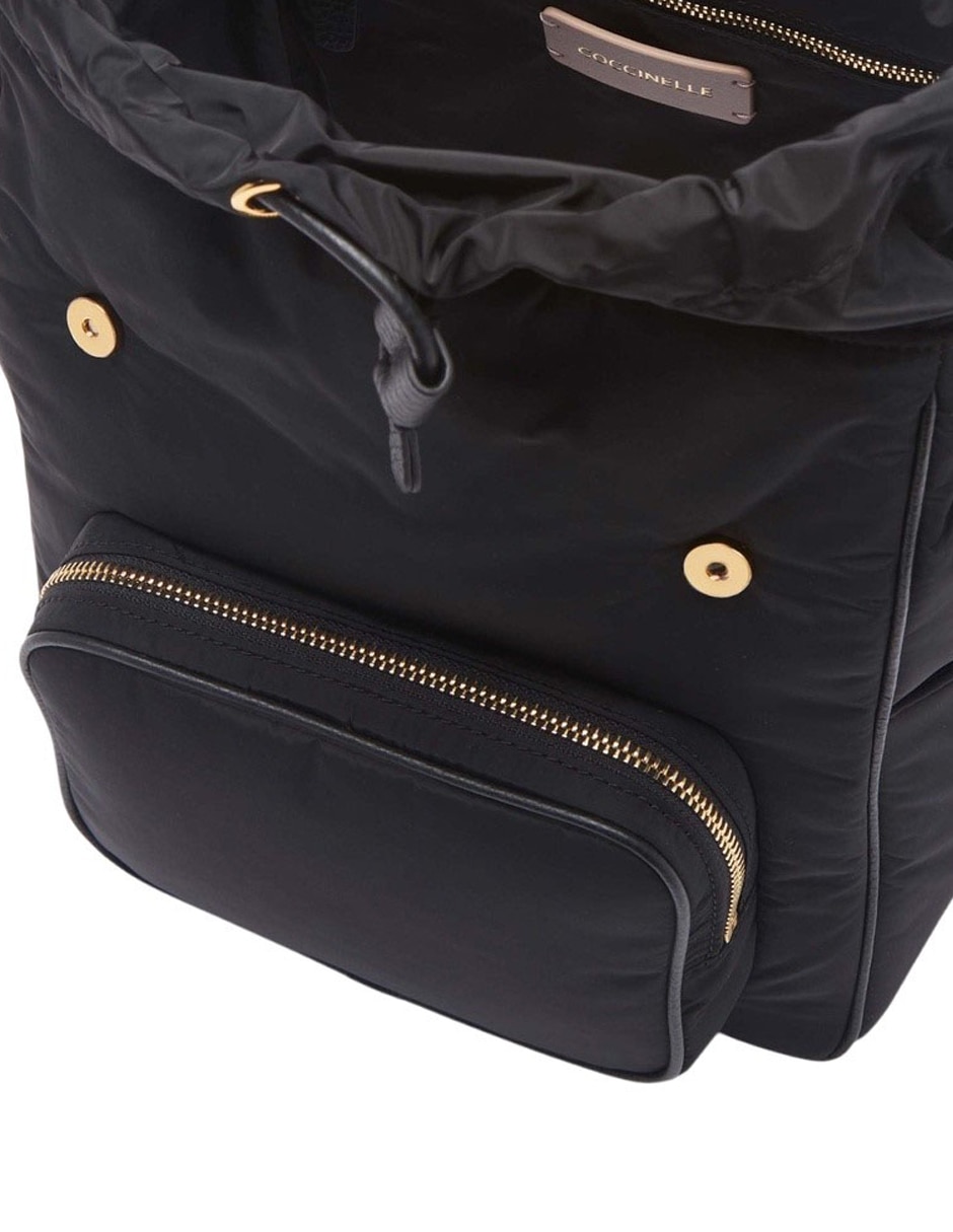 Backpack Coccinelle Campus Puff NY de piel para mujer 3