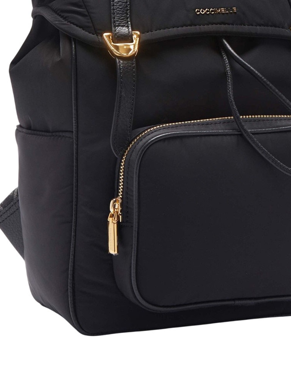 Backpack Coccinelle Campus Puff NY de piel para mujer 4