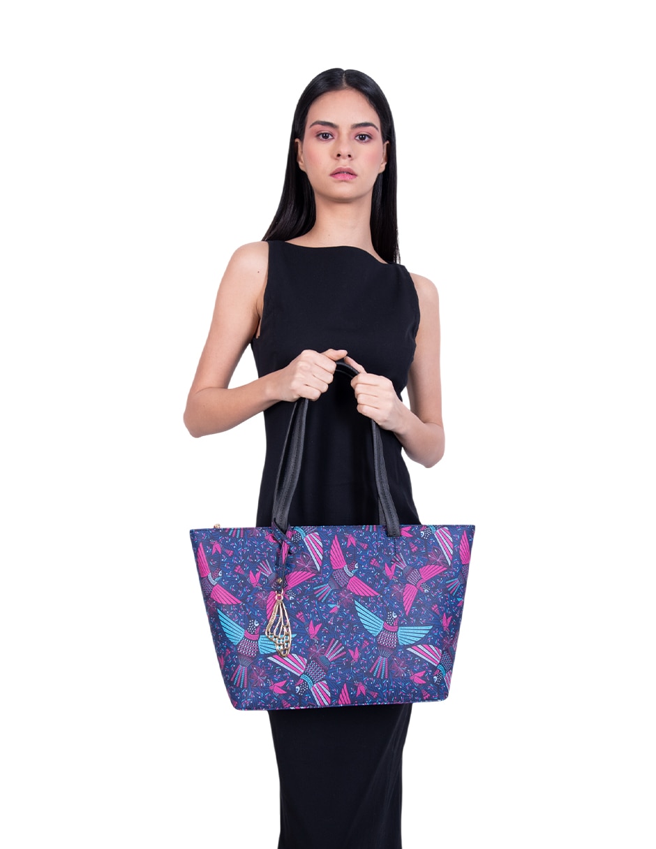 Bolsa tote Colibrí para mujer 4