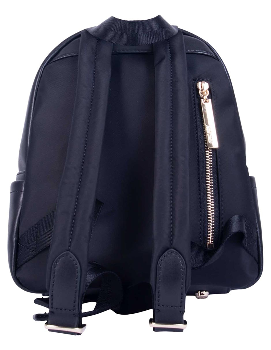 Bolsa backpack Grabado Mariposa de piel para mujer 5