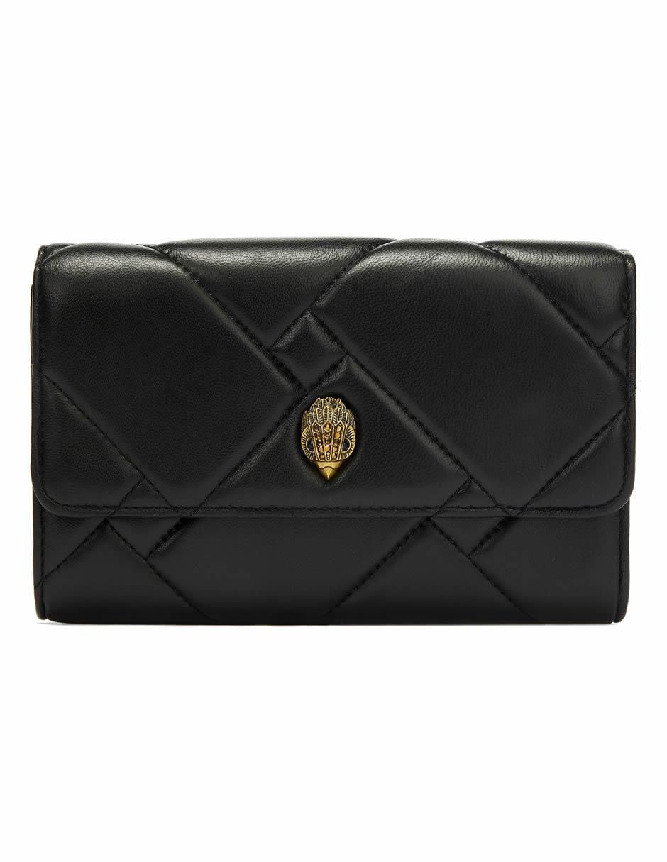 Bolsa flap de cuero para mujer 1