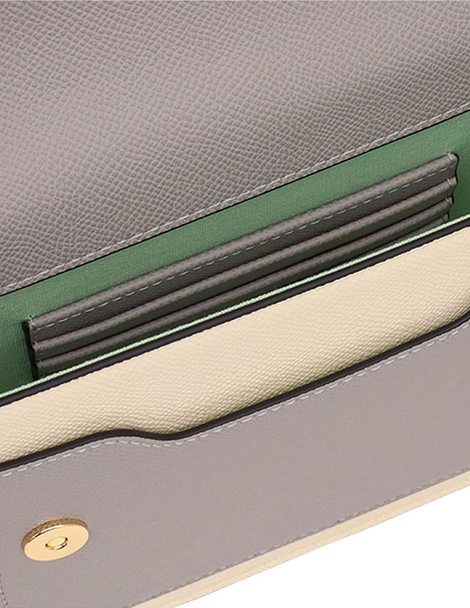 Bolsa clutch Audree Saffiano para mujer 3
