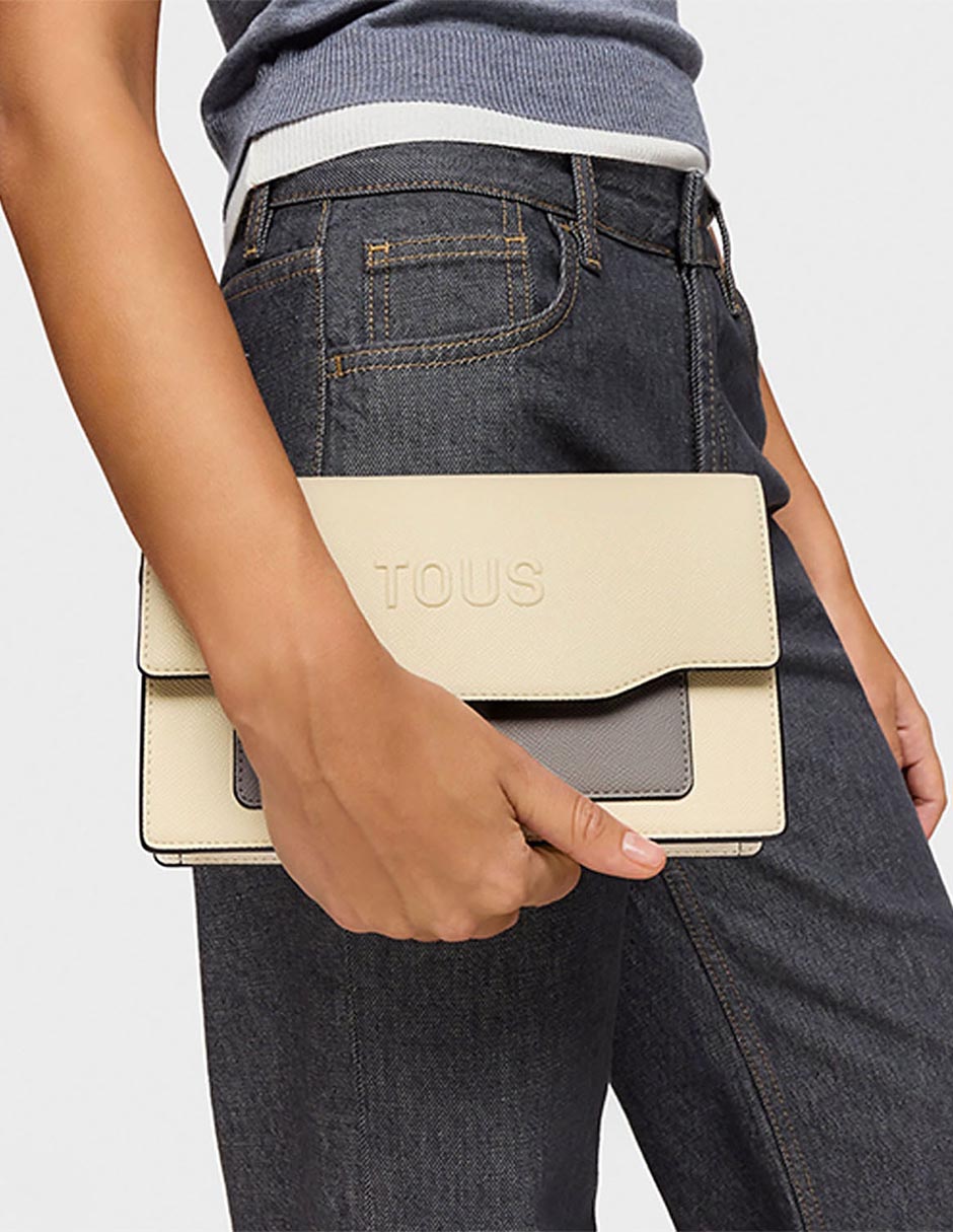 Bolsa clutch Audree Saffiano para mujer 5