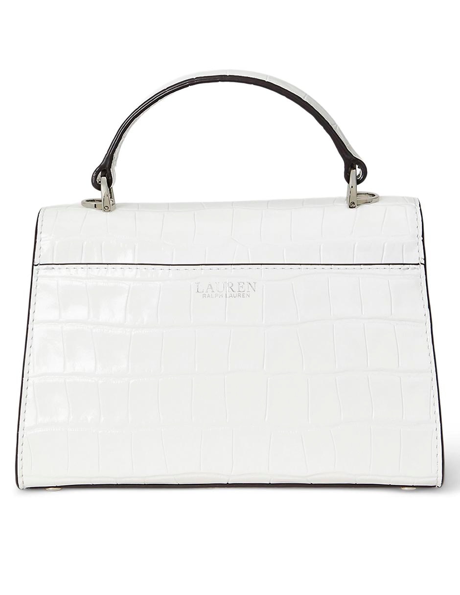 Bolsa satchel Farrah de piel para mujer 2